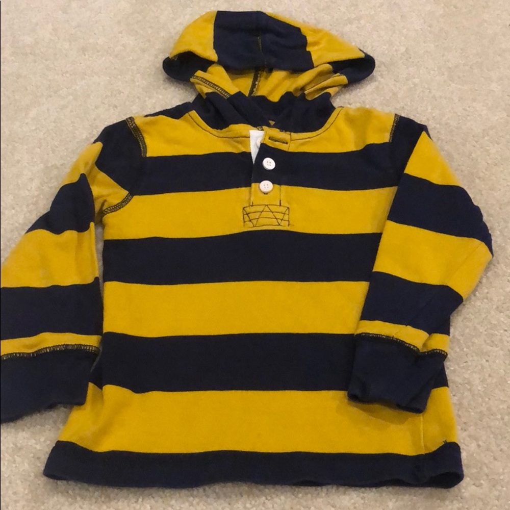 Boys Adorable 4T Henley / Hoodie Gymboree